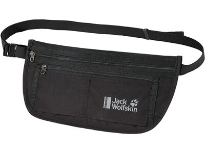 JACK WOLFSKIN Kleintasche DOCUMENT BELT RFID Schwarz