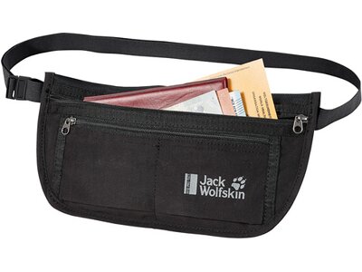 JACK WOLFSKIN Kleintasche DOCUMENT BELT RFID Schwarz