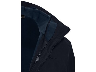 JACK WOLFSKIN Damen Funktionsjacke BAYLIGHT 3IN1 COAT W Blau