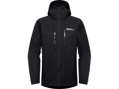 JACK WOLFSKIN Herren Doppeljacke JASPER 3IN1 JKT M Schwarz