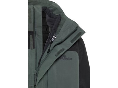 JACK WOLFSKIN Herren Doppeljacke ROMBERG 3IN1 JKT M Grün