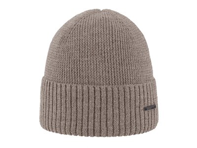 ARECO Damen Mütze Beanie Damen Braun