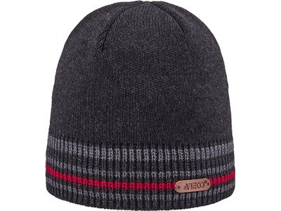 ARECO Damen Mütze Beanie Grau