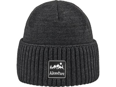 ARECO Damen Mütze Beanie Damen Grau