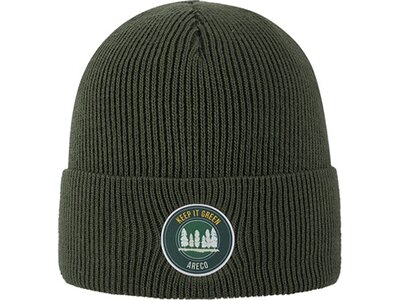 ARECO Kinder Mütze Beanie Juniors Grün