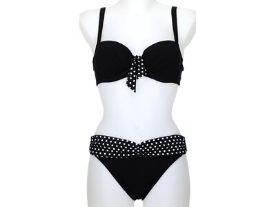 SUNFLAIR Damen Bikini Bikini Schwarz