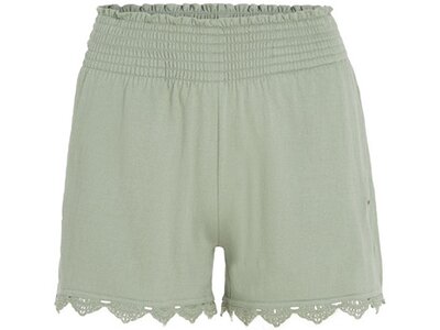 O'NEILL Damen Sporthose ESSENTIALS AVA SMOCKED SHORTS Grün