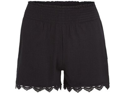 O'NEILL Damen Sporthose ESSENTIALS AVA SMOCKED SHORTS Schwarz