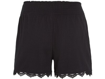 O'NEILL Damen Sporthose ESSENTIALS AVA SMOCKED SHORTS Schwarz