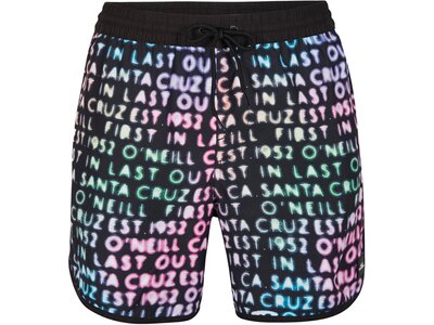 O'NEILL Herren Badeshorts SCALLOP NEON 16'' SWIM SHORTS Schwarz