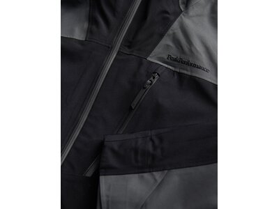 PEAK PERFORMANCE Damen Jacke W Vertical 3L Jacket-MOTION GREY-BLACK Weiß