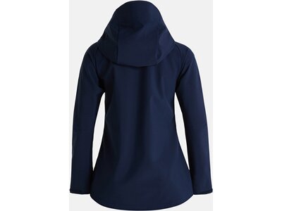 PEAK PERFORMANCE Damen Funktionsjacke W Explore Hood Jacket-BLUE SHADOW Weiß