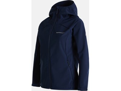 PEAK PERFORMANCE Damen Funktionsjacke W Explore Hood Jacket-BLUE SHADOW Weiß