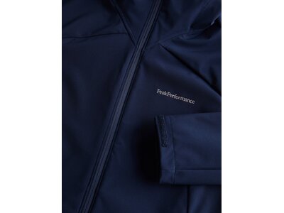 PEAK PERFORMANCE Damen Funktionsjacke W Explore Hood Jacket-BLUE SHADOW Weiß