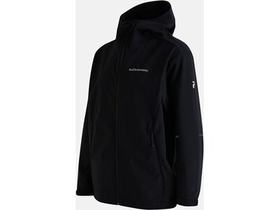 PEAK PERFORMANCE Herren Jacke M Explore Hood Jacket-BLACK Weiß