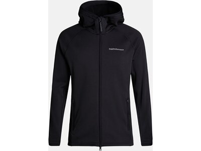 PEAK PERFORMANCE Herren Kapuzensweat M Chill Light Zip Hood-BLACK Schwarz