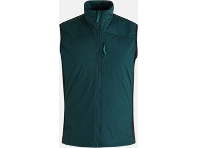 PEAK PERFORMANCE Herren M Windstopper Vest-SCARAB GREEN-BLACK Blau