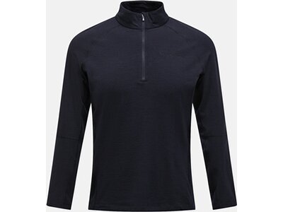 PEAK PERFORMANCE Herren Rolli M Magic Half Zip-BLACK-BLACK Schwarz