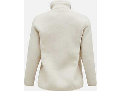 PEAK PERFORMANCE Damen Sweatshirt W Fleece Snap T-Neck-SAND FOG Braun
