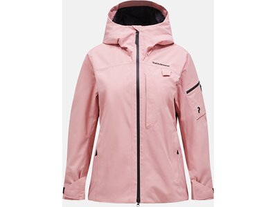 PEAK PERFORMANCE Damen Jacke W Alpine Gore-Tex 2L Jack-WARM BLUSH Pink