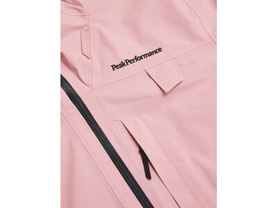 PEAK PERFORMANCE Damen Jacke W Alpine Gore-Tex 2L Jack-WARM BLUSH Pink