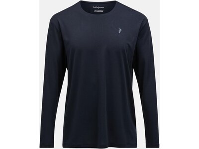 PEAK PERFORMANCE Herren Shirt M Delta LS Tee-BLACK Schwarz
