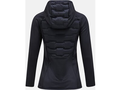 PEAK PERFORMANCE Damen Sweatshirt W Argon Hybrid Hood-BLACK Schwarz