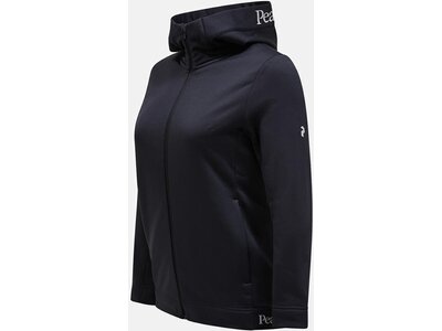 PEAK PERFORMANCE Damen Kapuzensweat W Rider Tech Zip Hood-BLACK Schwarz
