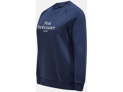 PEAK PERFORMANCE Damen Sweatshirt W Original Crew-BLUE SHADOW-OFFWHITE Blau