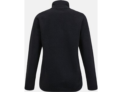 PEAK PERFORMANCE Damen Sweatshirt W Pile Zip Jacket-BLACK Schwarz