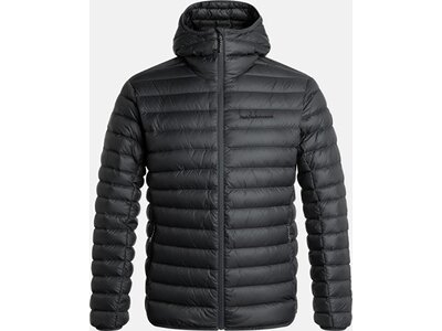 PEAK PERFORMANCE Herren Jacke M Down Liner Hood Jacket-IRON CAST Schwarz