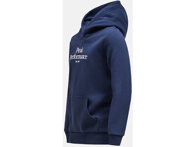 PEAK PERFORMANCE Kinder Sweatshirt Jr Original Hood-BLUE SHADOW-OFFWHITE Blau