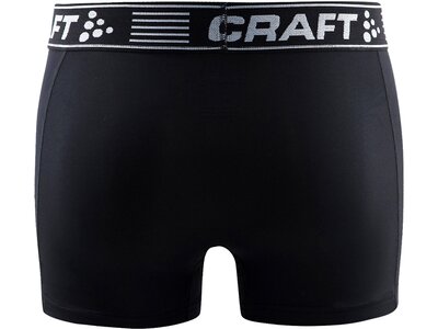 CRAFT Herren Unterhose Greatness Boxer 3-Inch 2-Pack Schwarz