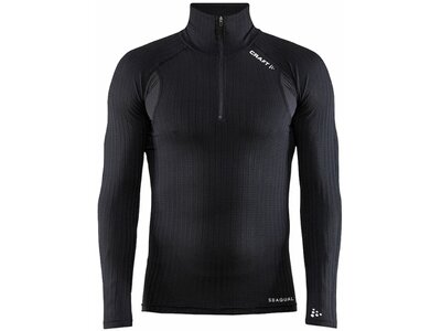 CRAFT Herren Unterhemd ACTIVE EXTREME X ZIP LS M Schwarz