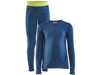 CRAFT Unterwäsche Set CORE WARM BASELAYER SET J Blau