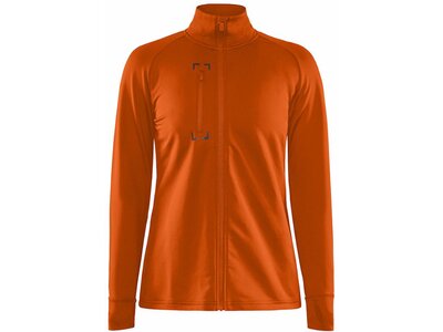CRAFT Damen Rollkragenpullover ADV EXPLORE LIGHT MIDLAYER W Orange