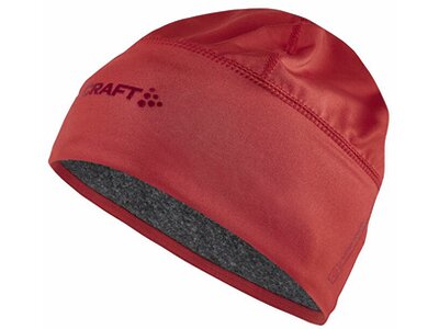 CRAFT Herren Mütze Adv Windblock Fleece Hat Rot