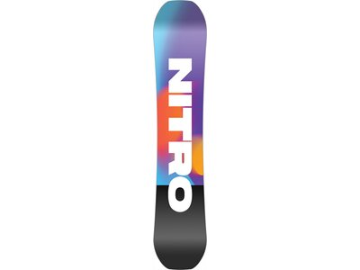 NITRO Snowboard PRIME CHROMA CAM-OUT W Schwarz