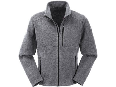 MAUL Herren Unterjacke Oberstdorf II Strickfleece Jac Grau