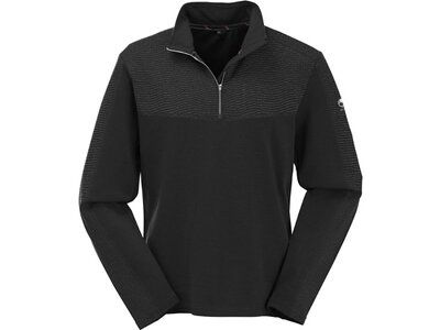 MAUL Herren Shirt Karstein II 1/1 Shirt mit RV Schwarz