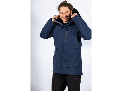 MAUL Herren Funktionsjacke Breitenstein Megatexparka+Kapu Blau