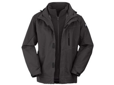 MAUL Herren Doppeljacke Fürstenfeld II - 3 in 1 Megatexjacke Grau