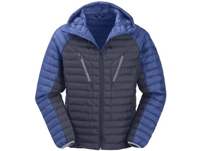 MAUL Herren Funktionsjacke KUEhtai Steppjacke+Kapuze Blau