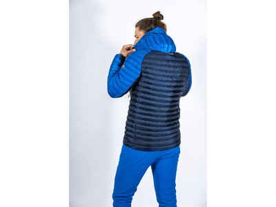 MAUL Herren Funktionsjacke KUEhtai Steppjacke+Kapuze Blau