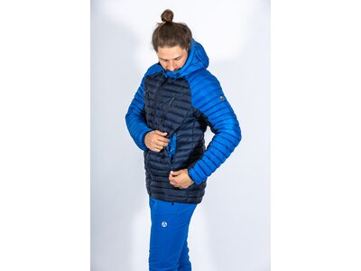 MAUL Herren Funktionsjacke KUEhtai Steppjacke+Kapuze Blau