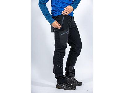 MAUL Herren Hose Monte Tamaro 2XT Hybrid Softshell Schwarz