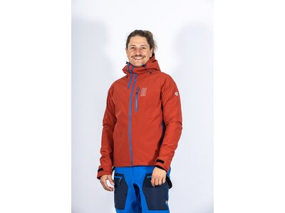 MAUL Herren Funktionsjacke Kandahar - Megatex Trekkingjac Orange