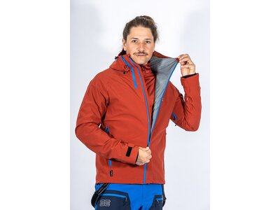 MAUL Herren Funktionsjacke Kandahar - Megatex Trekkingjac Orange