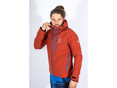 MAUL Herren Funktionsjacke Kandahar - Megatex Trekkingjac Orange