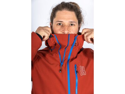 MAUL Herren Funktionsjacke Kandahar - Megatex Trekkingjac Orange